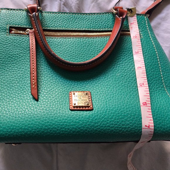 Dooney & Bourke Pebble Grain Small Zip Satchel - Picture 6 of 8